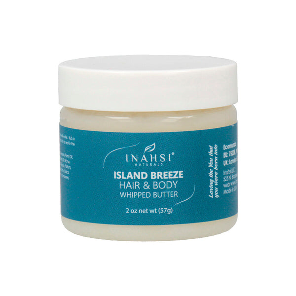 Curl Defining Cream Inahsi Breeze Hair Body Whipped Butter (57 g) | Naturlig Lockförstärkare och Fuktgivande Kräm