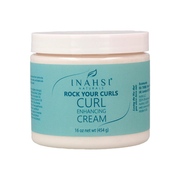 Curl Defining Cream Inahsi Rock Your Curl (454 g) | Förbättra Ditt Hår med Definierade Lockar
