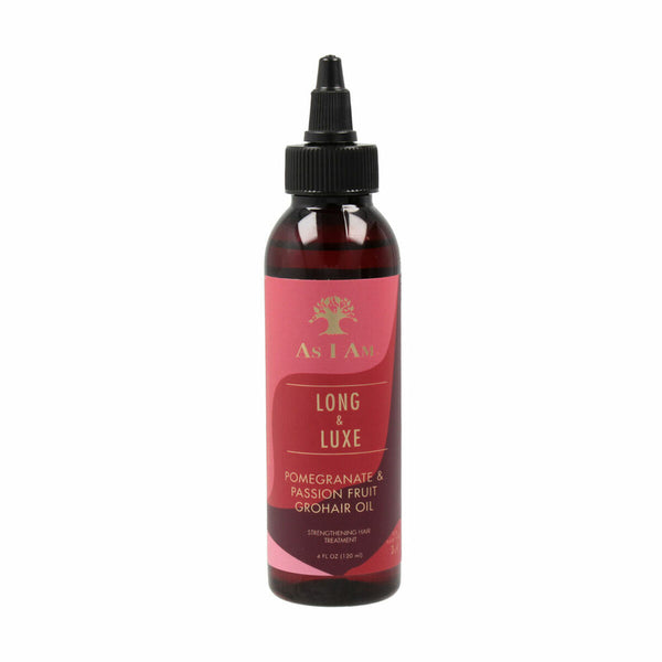 Complete Restorative Oil As I Am Long And Luxe Grohair 120 ml Pomegranate Passion Fruit | Närande Hårolja för Lyster och Styrka
