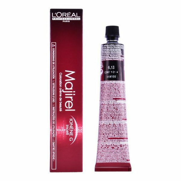 Permanent Colour Creme Majirel N6,13 L'Oreal Professionnel Paris 2011 (50 ml) Nº 6,13 50 ml | Långvarigt Hårfärg med Utmärkt Täckning