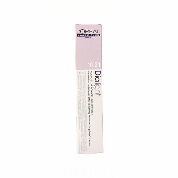 Dye No Ammonia L'Oreal Professionnel Paris Light Nº 10.21 (50 ml) | Ammoniakfri Permanenta Härfärg för Vibrant Färg
