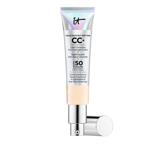 CC Cream It Cosmetics Your Skin But Better fair light Spf 50 32 ml | Fukttålig och Anti-Aging Formulering för Felfri Hy