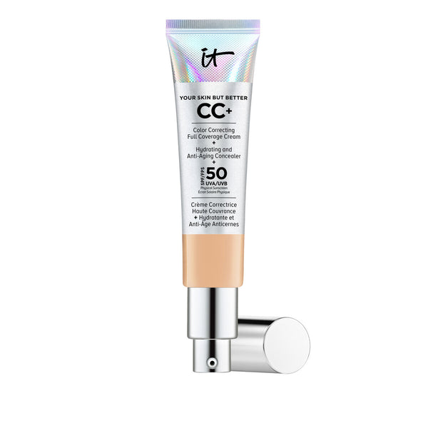 CC Cream It Cosmetics Your Skin But Better Medium Tan SPF 50+ (32 ml) | Fuktgivande CC Cream för Alla Hudtyper
