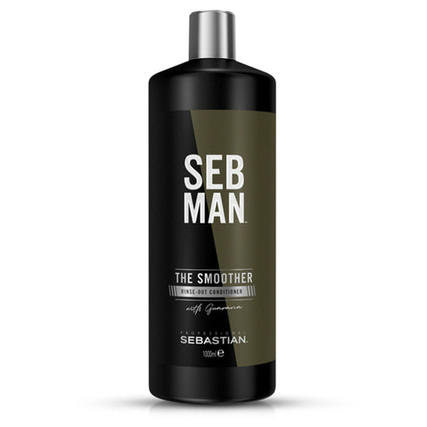 Detangling Conditioner Sebman The Smoother Seb Man (1000 ml) | Ideal Hårvård för Tangle-Fri Mjukhet
