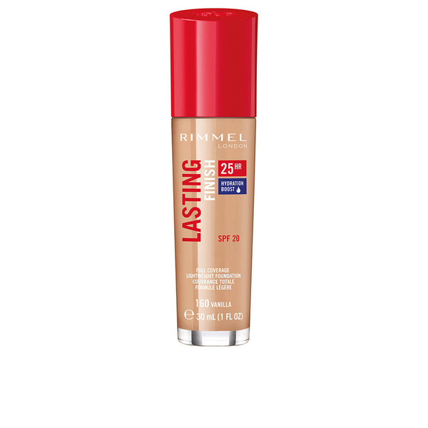 Liquid Make Up Base Rimmel London Lasting Finish Nº 160 Spf 20 | Felfri Täckning och SPF-Skydd