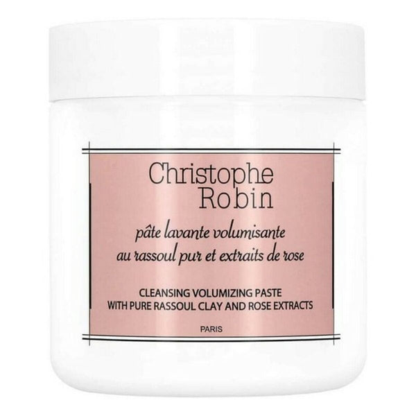 Volymgivande Schampo Christophe Robin Pure Rassoul rengöringslera (250 ml) | Öka volymen och rengör naturligt
