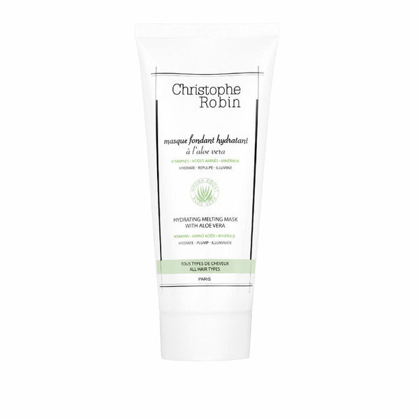Hydrating Mask Christophe Robin Senjua | Fuktgivande Aloe Vera för Hydrerat Hår