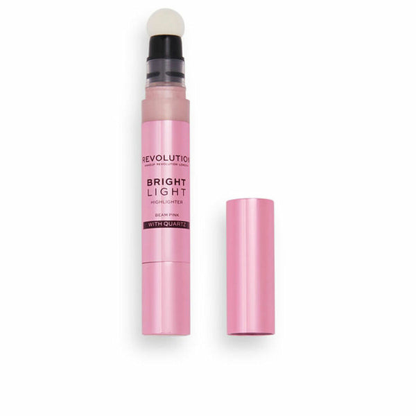 Highlighter Revolution Make Up Bright Light beam pink 3 ml | Belys ditt utseende med vegansk formel