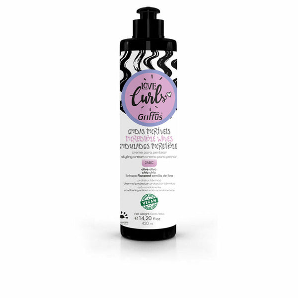 Restorative Shampoo Griffus LOVE CURLS 420 ml | Veganskt Shampoo för Lockigt Hår