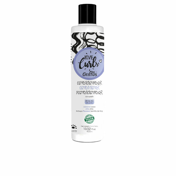 Conditioner Griffus LOVE CURLS 400 ml | Fuktgivande och Definierande för Ditt Hår