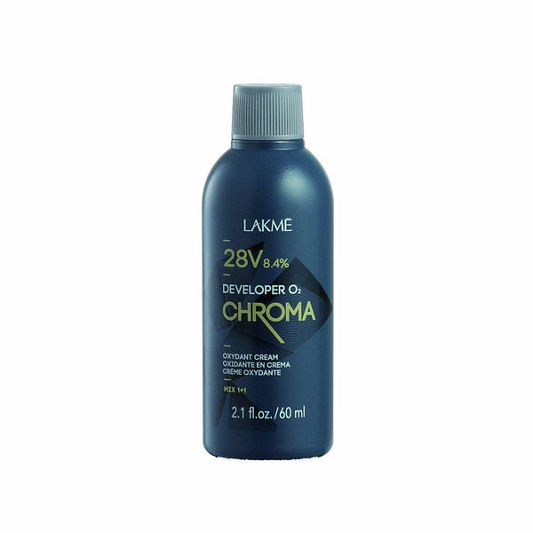 Hår Oxidizer Lakmé Chroma Color 28 vol 8,5% 60 ml | Professionell Hårfärgningslösning för Förbättrad Skönhet