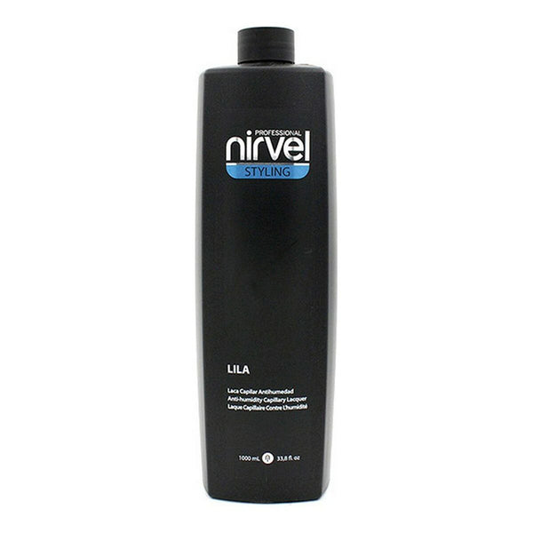 Hårspray Styling Nirvel Styling Laca Anti-humidity (1000 ml) | Långvarigt Lås med Anti-fuktskydd