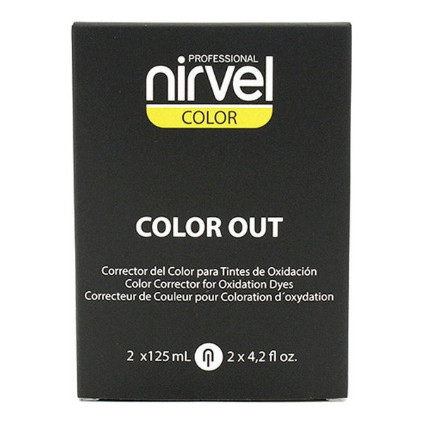 Färgkorrigerare Color Out Nirvel Color Out (2 x 125 ml) | Uppnå Perfekt Hårfärgskorrigering