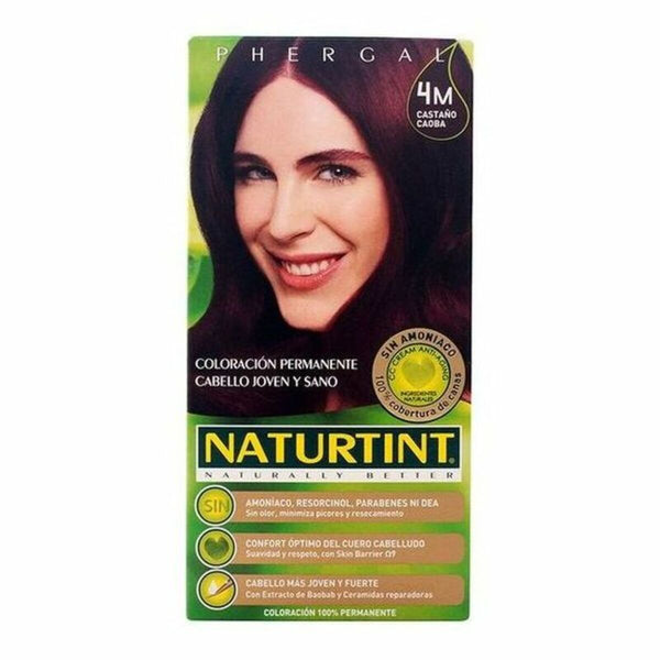 Dye No Ammonia Naturtint Naturtint Naturtint M Mahogany Brown 170 ml | Vegansk Hårfärg för Vacker Mahognybrun Nyans