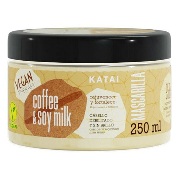 Nourishing Hair Mask Coffee & Milk Latte Katai KTV011838 250 ml | Återställ Skadat Hår med Vegansk Formel
