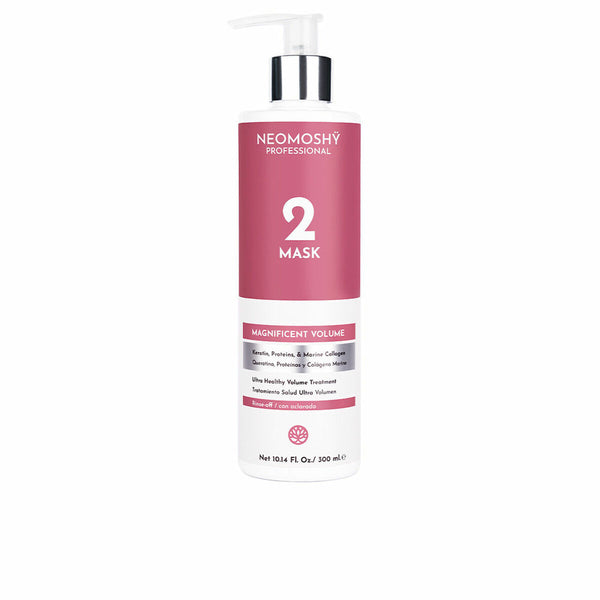 Hårmask Neomoshy Magnificent Volume (300 ml) | Volymgivande Kräm för Fin Hårstärkning