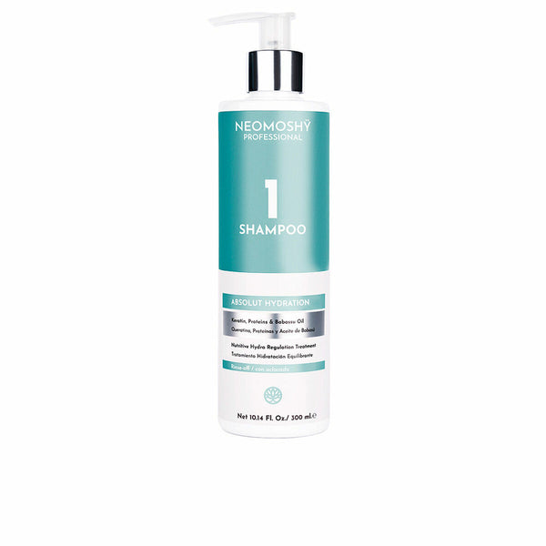 Fuktgivande Schampo Neomoshy Absolu Hydration (300 ml) | Djupt Fuktgivande för Hälsosamt Hår