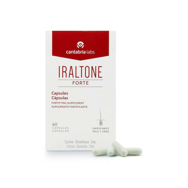 Håravfalls Kosttillskott Iraltone Forte (60 Enheter) | Viktiga Vitaminer för Hårhälsa